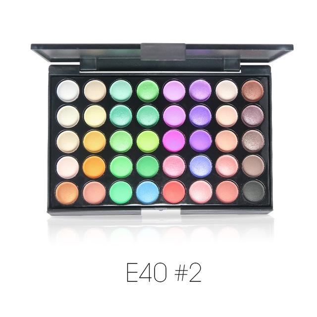 40 Color Matte Eyeshadow Pallete